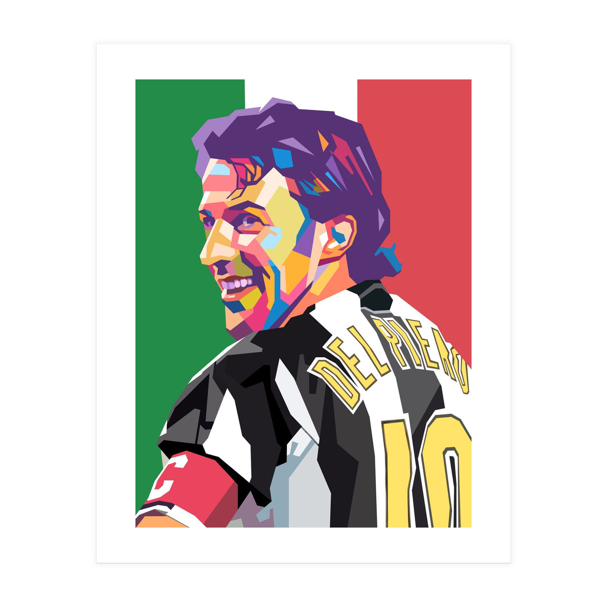 Del Piero aet (Print Only)