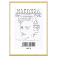 Receipt Art Madonna