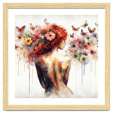 Butterfly Profile In Bloom thumbnail