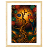 Parrot in Retro Contemporary Aesthetics thumbnail