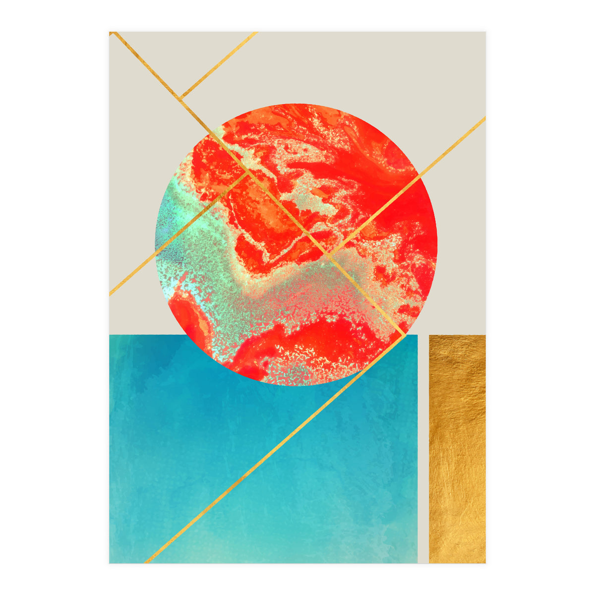 Earth & Sea #society6 #decor #buyart (Print Only)