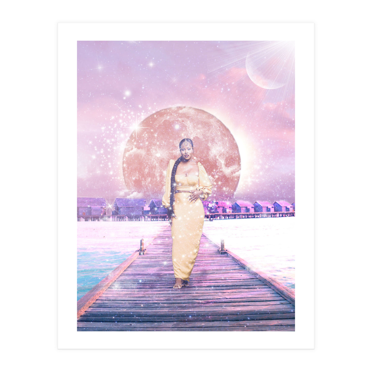 Amara - Queen Of African Tides (Print Only)