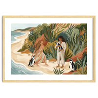 Penguin Friends By The Sea