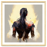 Warrior Woman From Behind thumbnail