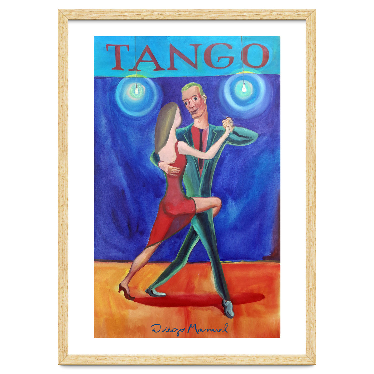 Afiche De Tango