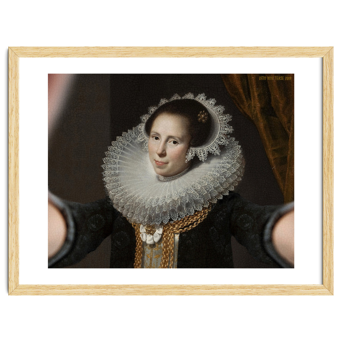 Johanna Martens - Paulus Moreelse - Selfie
