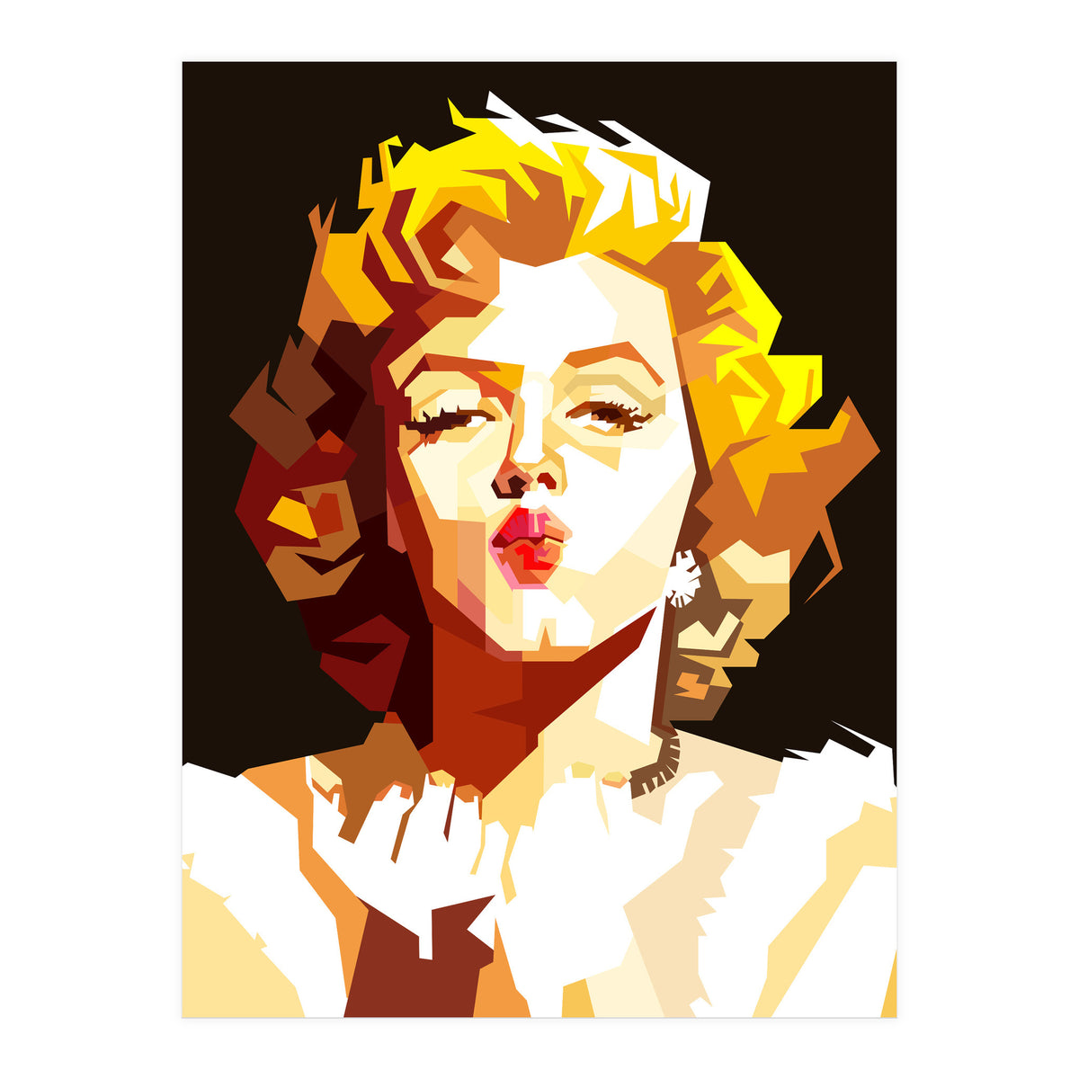Marilyn Monroe Vintage Illustration Trending Now (Print Only)