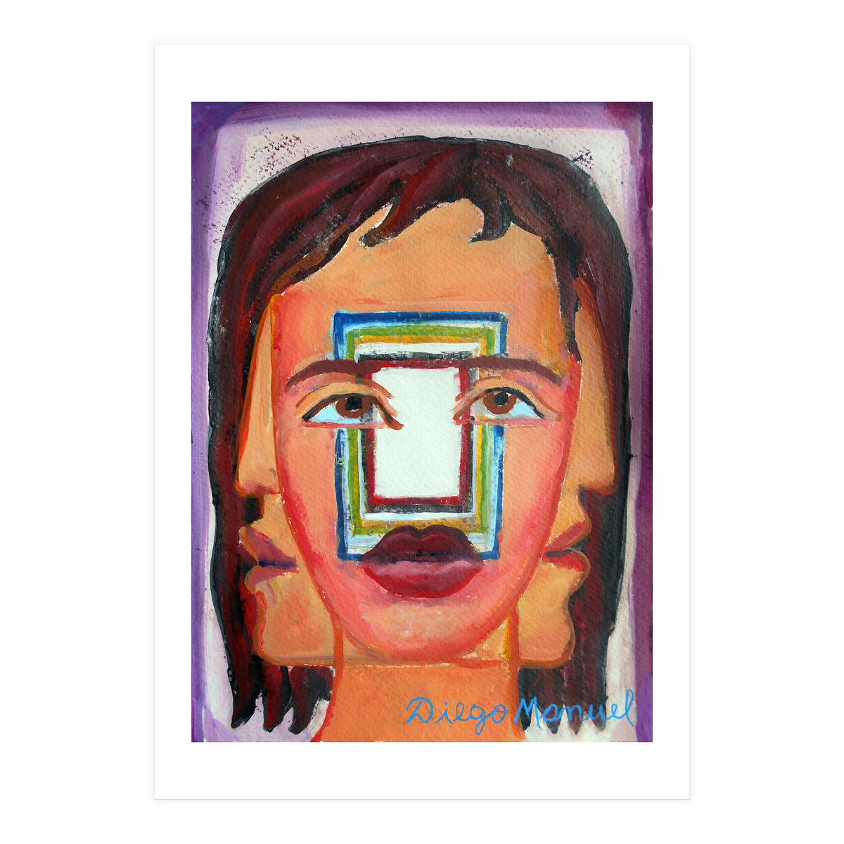 Cabeza De Mujer 21 (Print Only)