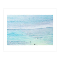 BLUE OCEAN AND CALM WAVE - Hawaii (Print Only)