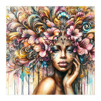 Tropical Baroque Muse (Print Only)