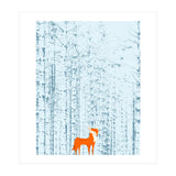 Fox Lost In The Woods (Print Only) thumbnail