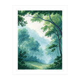 Misty Forest Canopy (Print Only) thumbnail