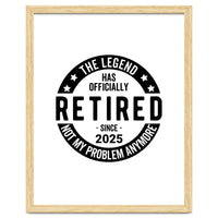 The Legend Has Officially Since 2025 Funny Retirement