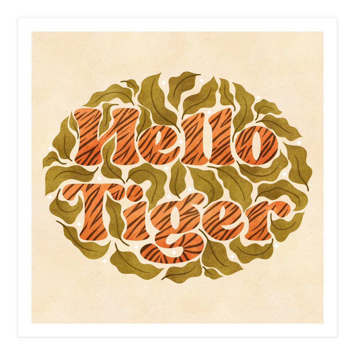 Hello Tiger (Print Only)