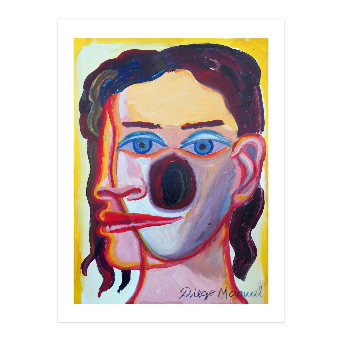 Cabeza De Mujer 27 (Print Only)