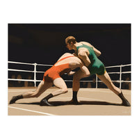 Wrestlers #8 (Print Only)