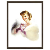 Beautiful Smiling Lady In White thumbnail