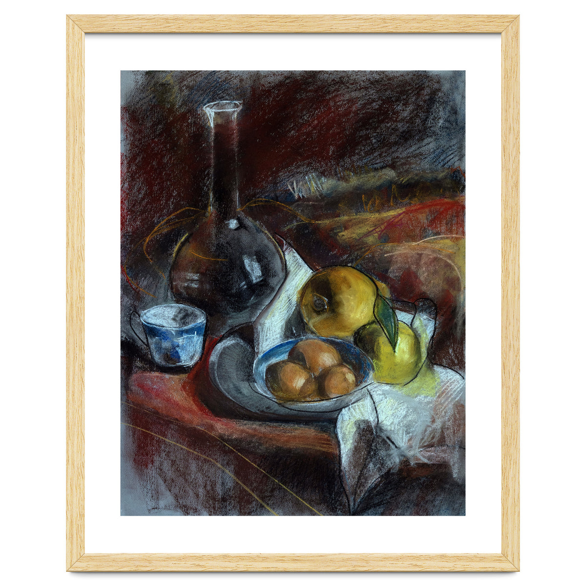 Eggs and Juicy fruits