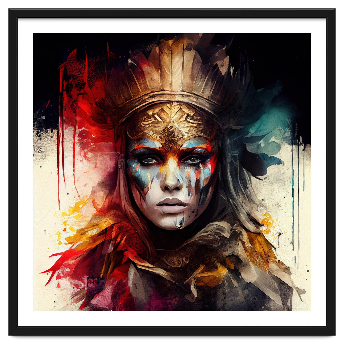 Powerful Warrior Woman #4