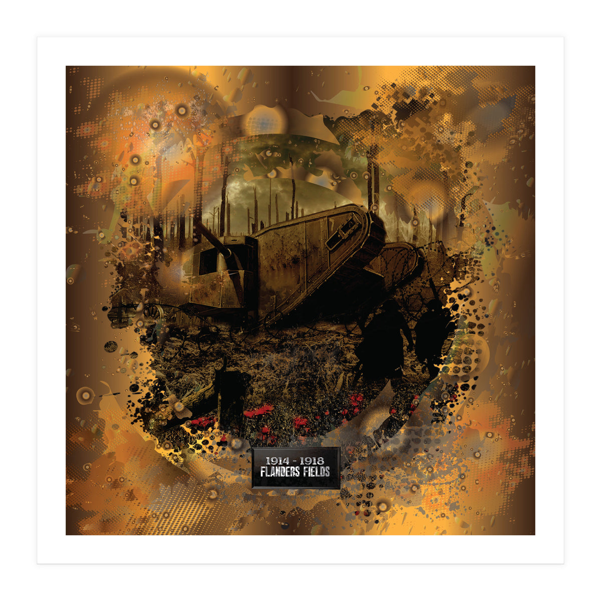 In Flanders Field WW1 (Print Only)