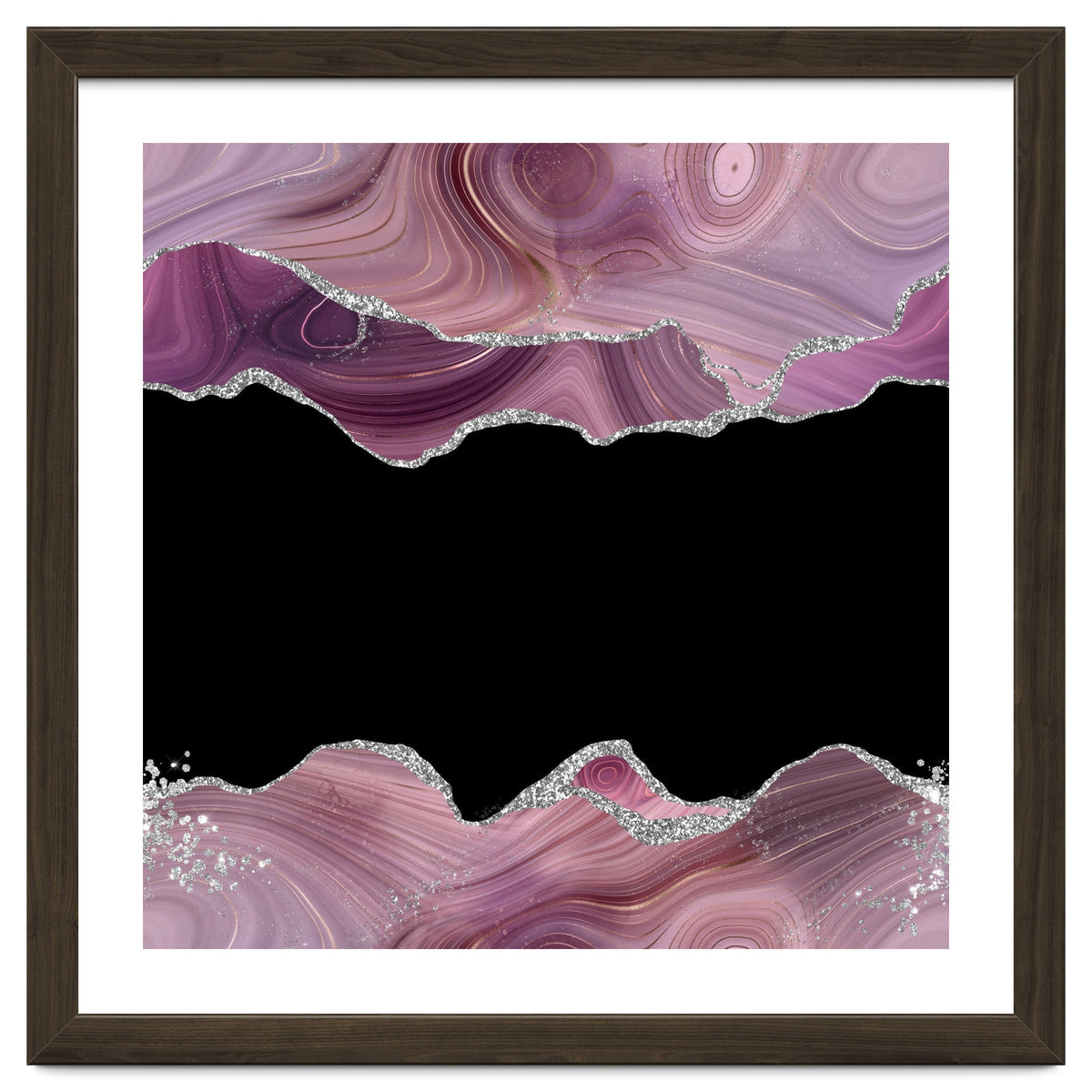 Mauve & Silver Agate Texture 03