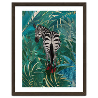 Zebra in the Jungle Heels