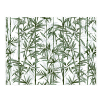 Bamboo Moody Green White (Print Only)