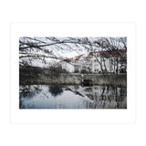 Residential house along the lake (Print Only) thumbnail
