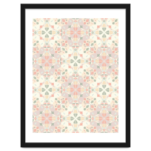 Stained Glass Pastels Tiles