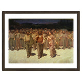 Giuseppe Pellizza da Volpedo / 'The Fourth State', 1901, Oil on canvas, 293 × 545 cm. thumbnail