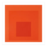 JOSEF ALBERS - HOMAGE TO THE SQUARE RED  (Print Only) thumbnail