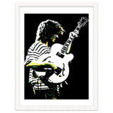 Pat Metheny American Jazz Guitarist Legend in Pop Art thumbnail