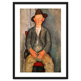 Amadeo Modigliani / 'The Young Farmer', 1918, Oil on canvas. thumbnail