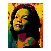 Coretta Scott King Colorful Abstract Art 2 (Print Only)