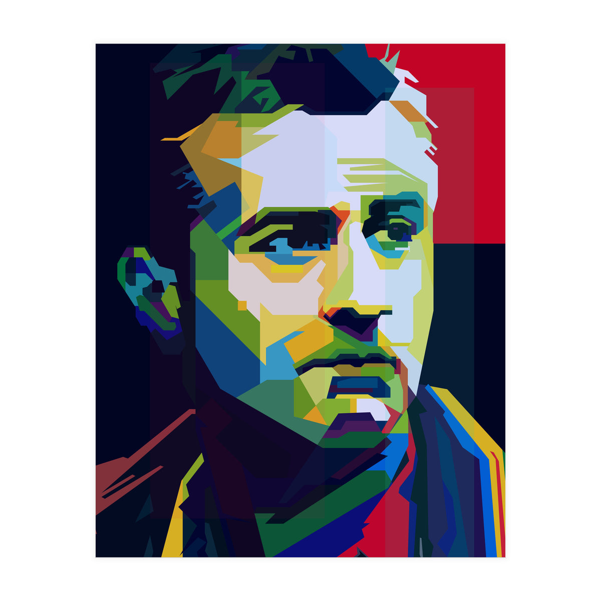 Robert De Niro Hollywood Movies Pop Art WPAP (Print Only)