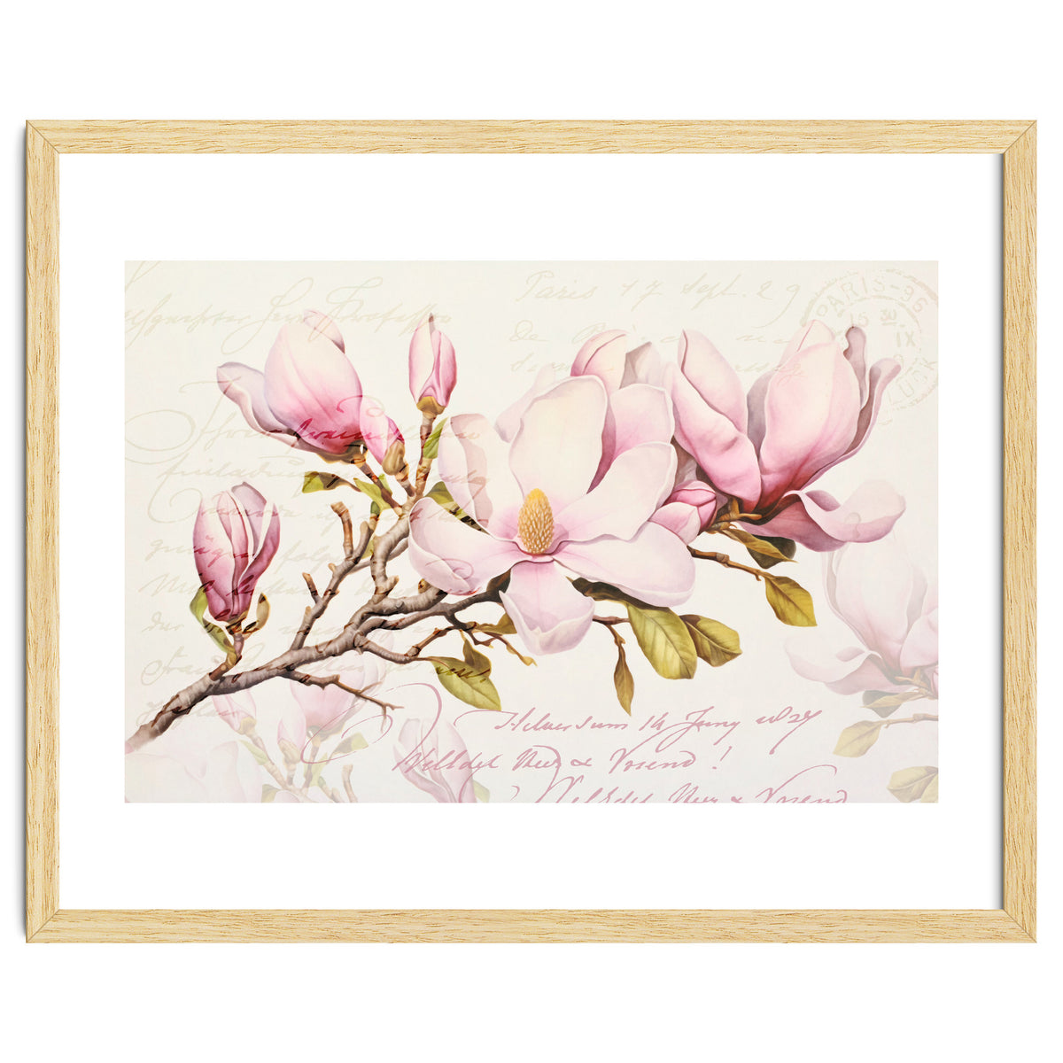Magnolia Spring Romance Pink