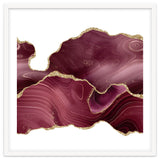 Burgundy & Gold Glitter Agate Texture 08 thumbnail
