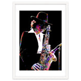 Gato Barbieri  Argentine Jazz Saxophonist Colorful Art thumbnail