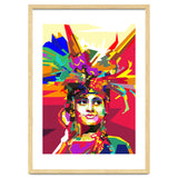 Beauty Traditional Ethnic Woman Pop Art thumbnail