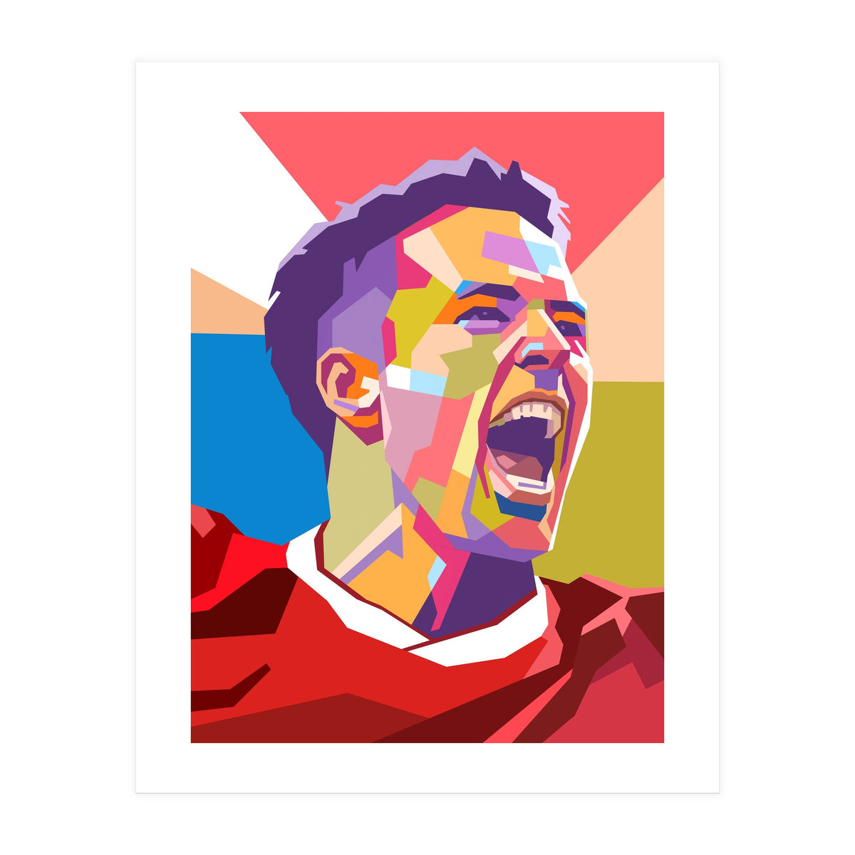 Michael Owen art (Print Only)