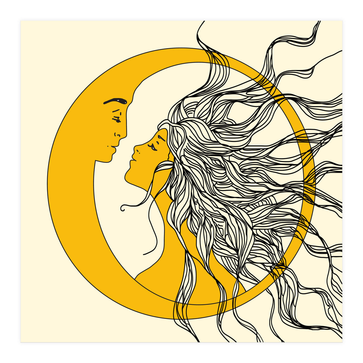 Sun And Moon (Print Only)