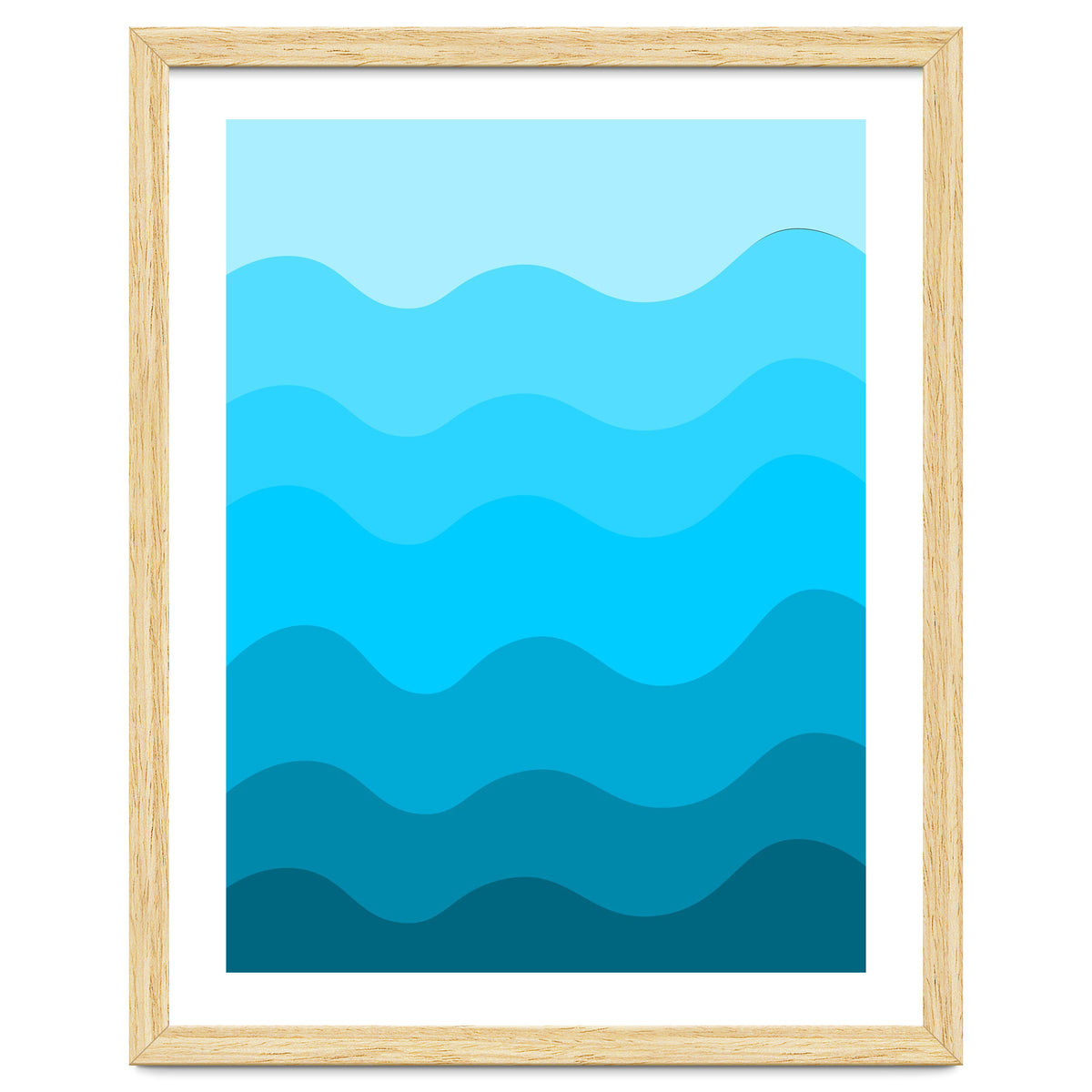 Blue gradient design