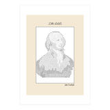 John Adams – John Trumbull (ascii Art) (Print Only) thumbnail