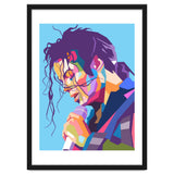 Michael Jackson pop art portrait thumbnail