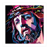 Jesus Christ Style WPAP (Print Only) thumbnail