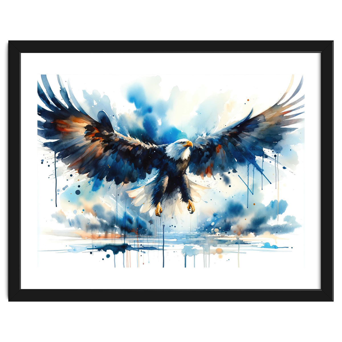 Soaring Spirit Of Freedom Eagle In Flight