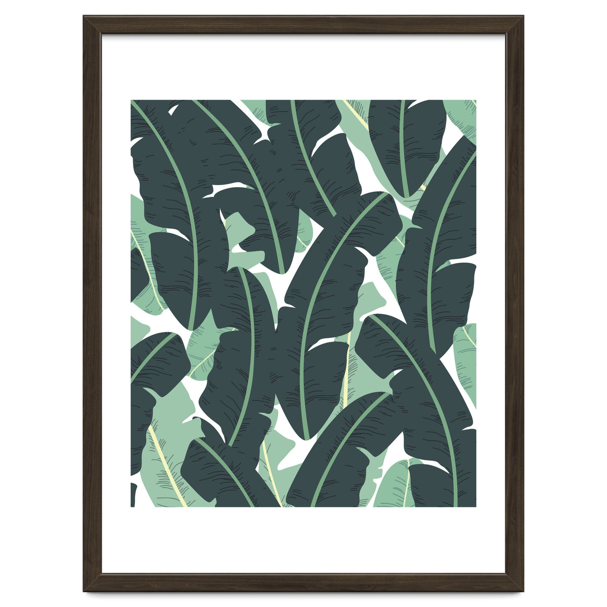 Banana Leaf Pattern