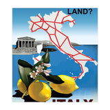 Italy Map (Print Only) thumbnail