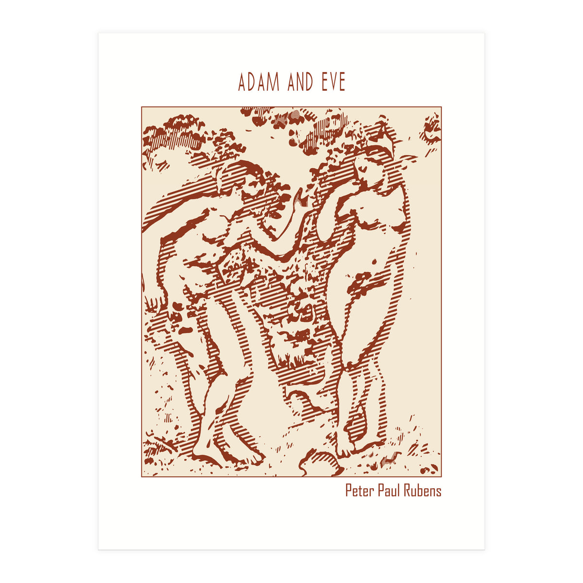 Adam And Eve   (Print Only)