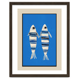Minimal Fish On Blue thumbnail
